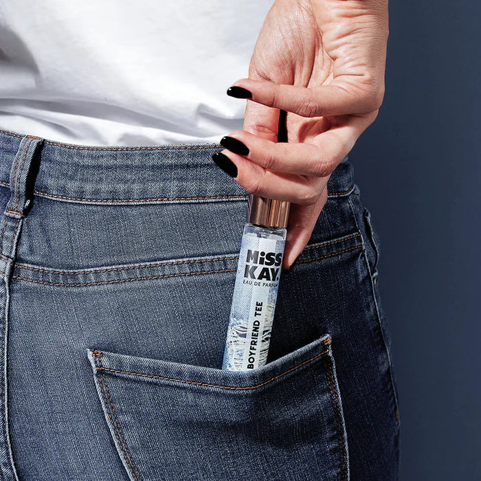 Miss Kay. Eau De Parfum - Boyfriend Tee: Bergamot, Pear, Orange Flowers, 25 ML, .84 FL OZ