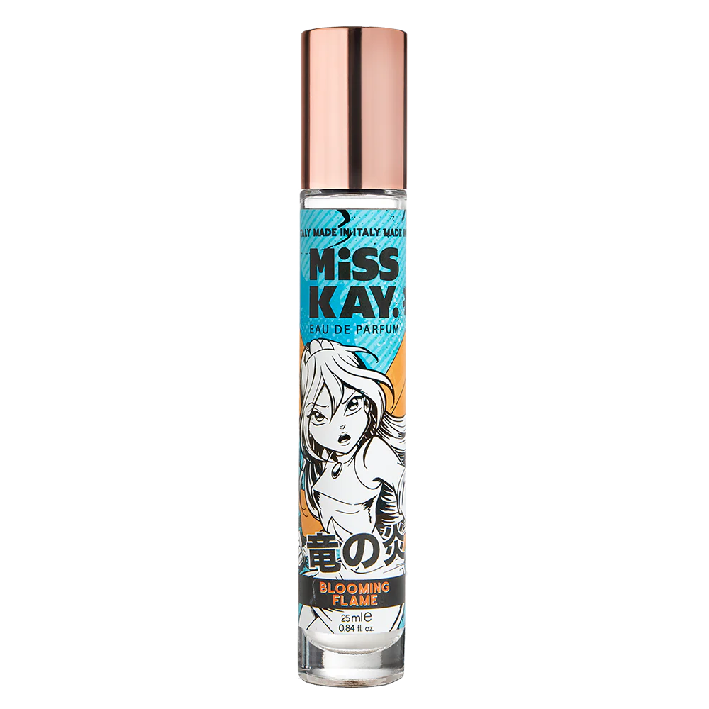 Miss Kay. Eau De Parfum - WINX Blooming Flame: Pear, Rose, White flowers, Sweet Vanilla notes, Sandalwood, 25 ML, .84 FL OZ
