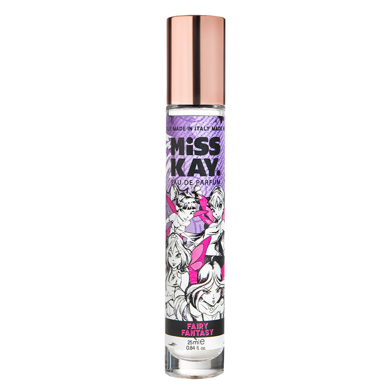 Miss Kay. Eau De Parfum - WINX Fairy Fantasy: Lemon, Blackcurrant, Cassis, Peach Lemon, Blackcurrant, Cassis, Peach, 25 ML, .84 FL OZ