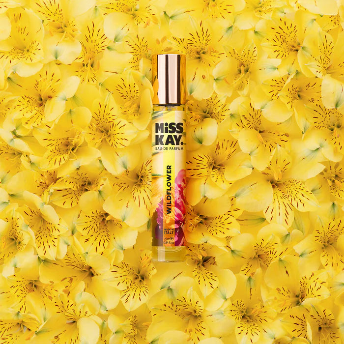 Miss Kay. Eau De Parfum - Wildflower: Lemon, Mandarin, Fruity notes, 25 ML, .84 FL OZ