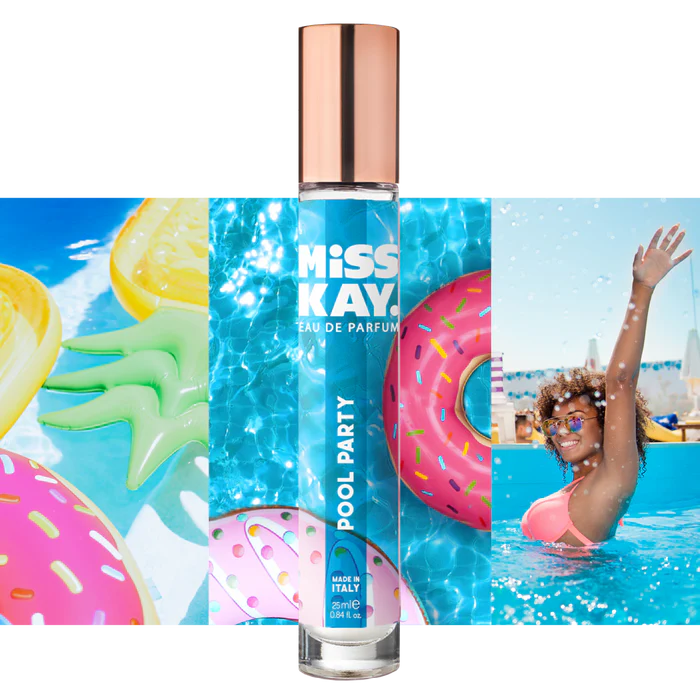 Miss Kay. Eau De Parfum - Pool Party: Watermelon, Apple, 25 ML, .84 FL OZ