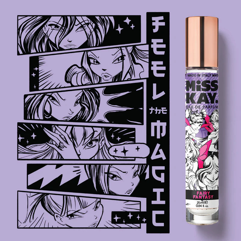 Miss Kay. Eau De Parfum - WINX Fairy Fantasy: Lemon, Blackcurrant, Cassis, Peach Lemon, Blackcurrant, Cassis, Peach, 25 ML, .84 FL OZ