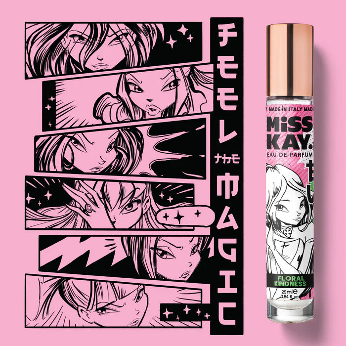 Miss Kay. Eau De Parfum - WINX Floral Kindness: Bergamot, Green Tea, Osmanthus, Orchid, 25 ML, .84 FL OZ